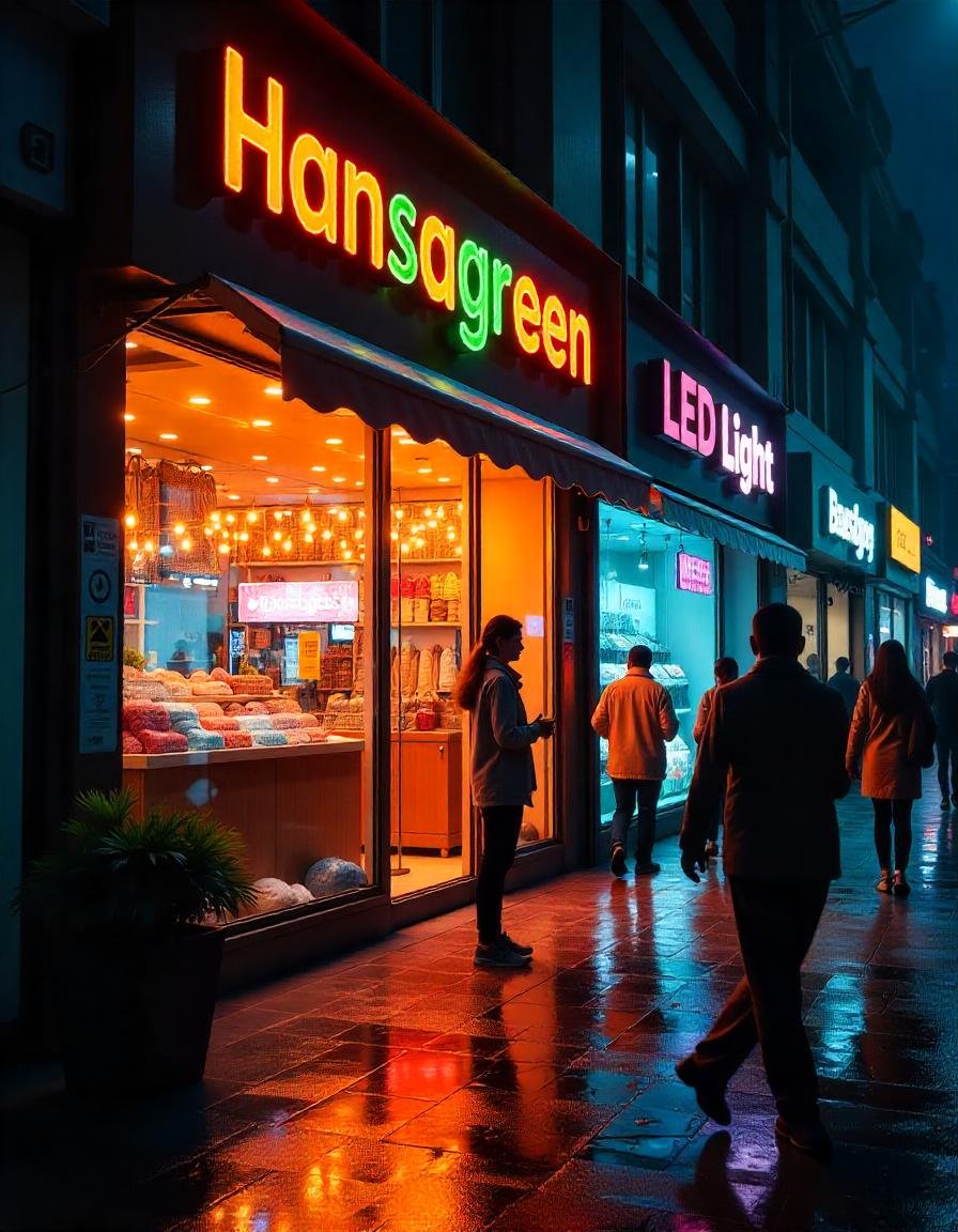 Hansagreen LED Light Shop in Bhagirath Palace 